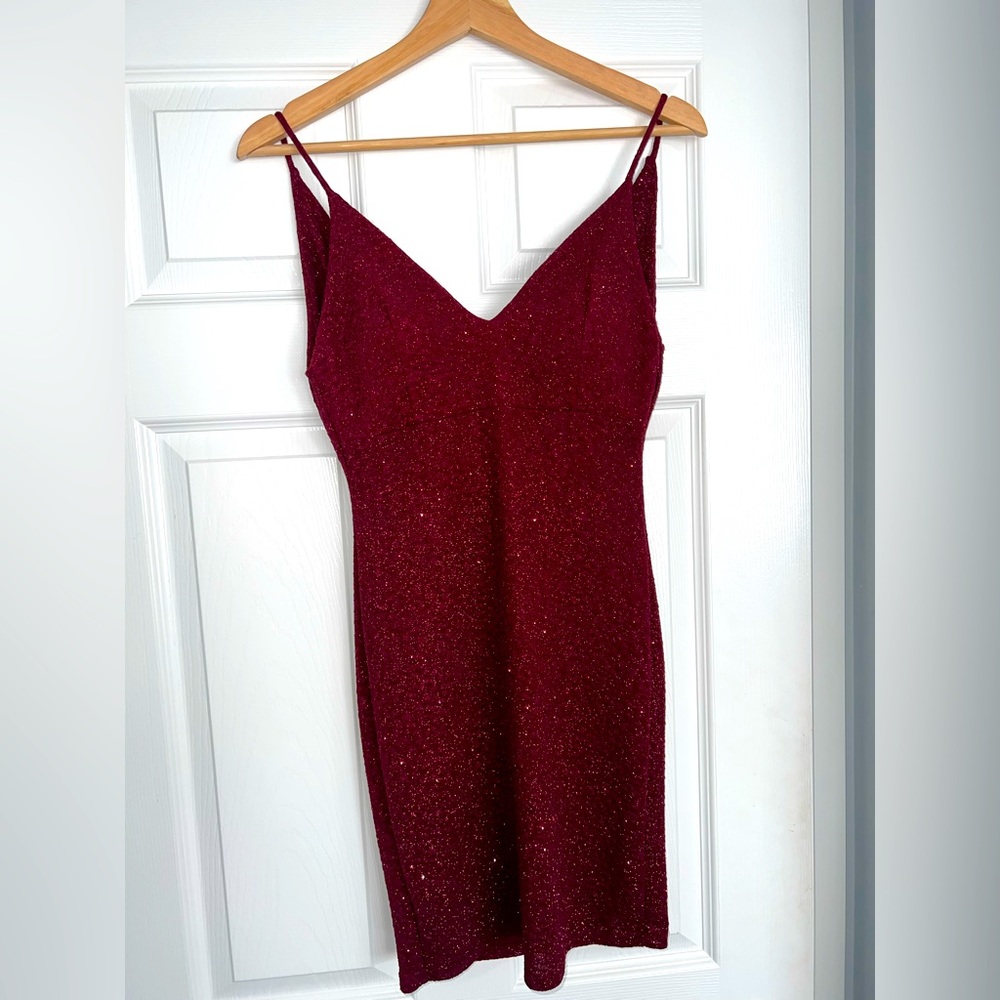 Medium cocktail mini dress sparkle